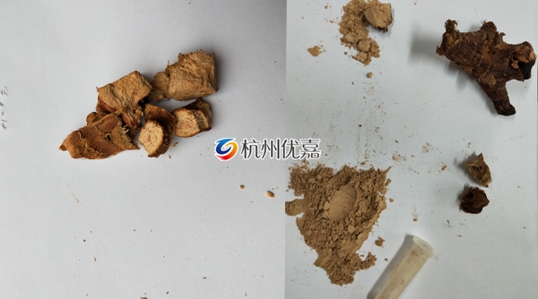 宋慈全自動(dòng)快速研磨儀研磨植物根莖案例